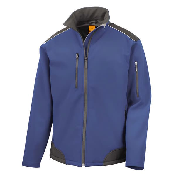 Result Work Guard Ripstop Soft Shell-jacka för herrar