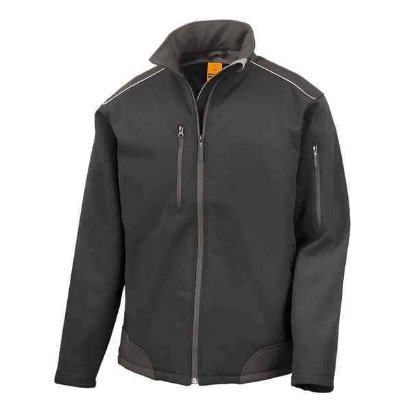 Result Work Guard Ripstop Soft Shell-jacka för herrar