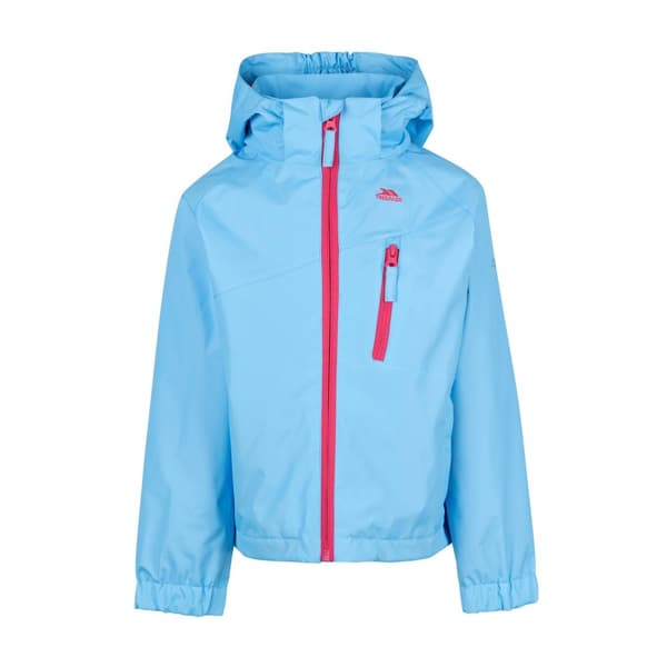 Trespass Girls Flexie TP50 Waterproof Jacket Blue Skies 2-3 Years