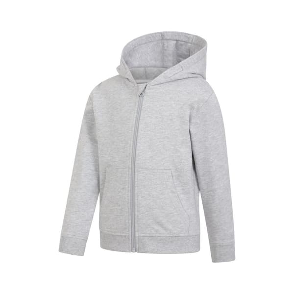 Mountain Warehouse Barn/Kids Essentials Hoodie med hel dragkedja