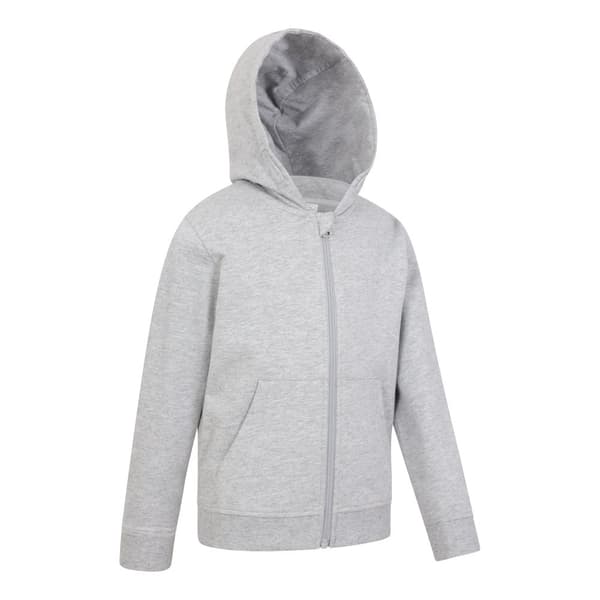 Mountain Warehouse Barn/Kids Essentials Hoodie med hel dragkedja