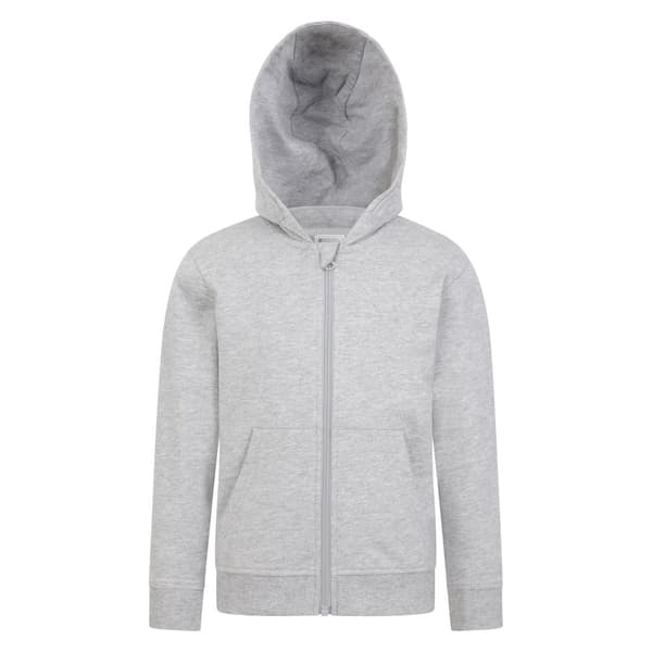Mountain Warehouse Barn/Kids Essentials Hoodie med hel dragkedja
