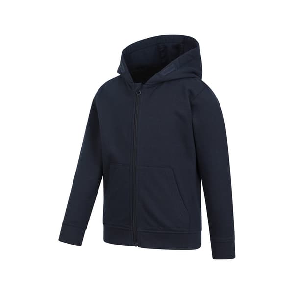 Mountain Warehouse Barn/Kids Essentials Hoodie med hel dragkedja