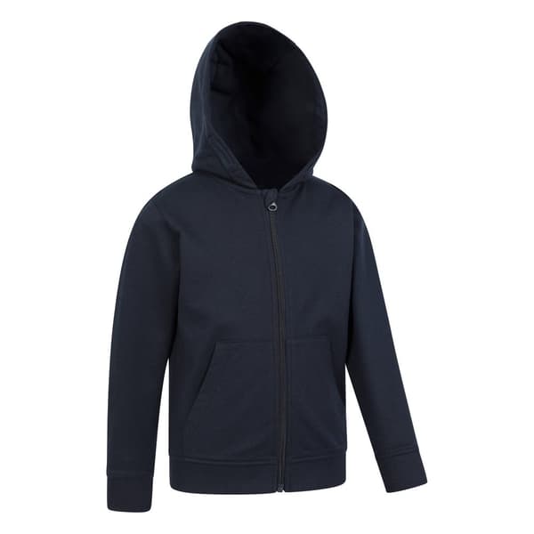 Mountain Warehouse Barn/Kids Essentials Hoodie med hel dragkedja
