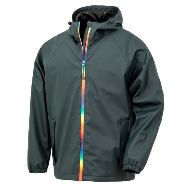 Result Genuine Recycled Mens Prism PU Waterproof Jacket | CDON