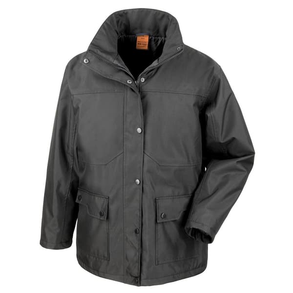 WORK-GUARD by Result Platinum Manager vattentät jacka för herrar Black XL