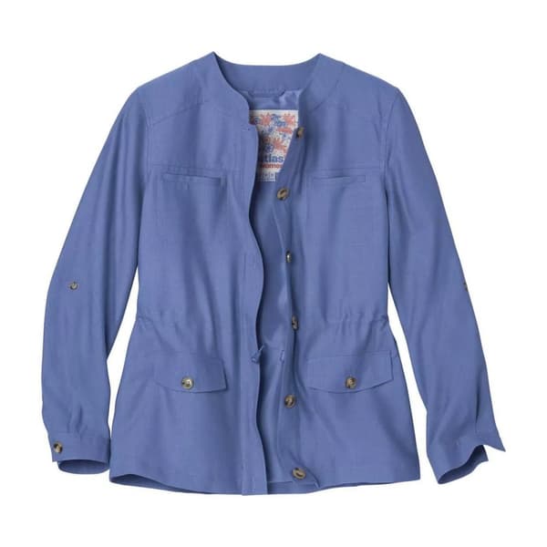 Atlas for Women Safari-jacka för damer/kvinnor Lavender Blue 22 UK - 20 UK