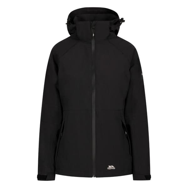 Trespass Vattentät jacka Tilbury TP75 för damer/kvinnor Black S