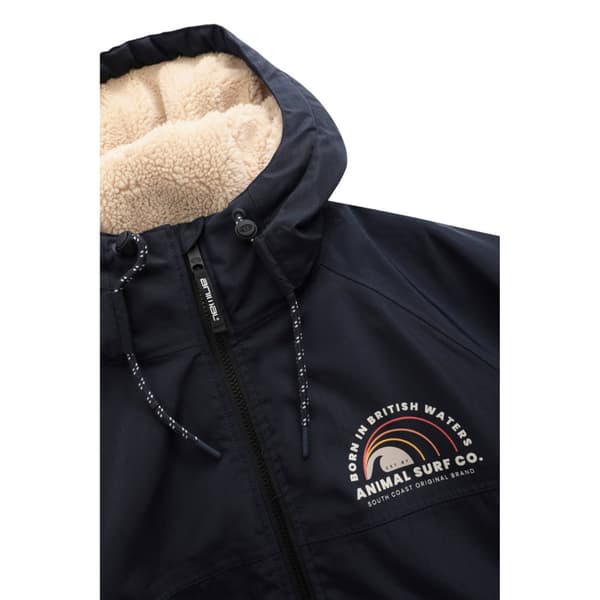 Animal Mens Hazey vattentät återvunnen strandparka