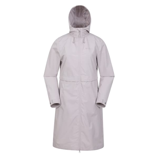 Mountain Warehouse Hilltop Extra Lång Vattentät Jacka, Dam/Lady Light Beige 12 UK