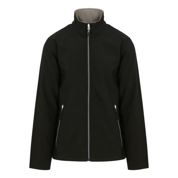Regatta Mens Ascender Plain Double Layered Soft Shell Jacket