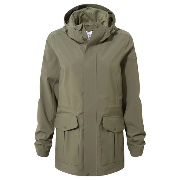 TOG24 Womens/Ladies Burradon Waterproof Jacket Light Khaki 18 UK