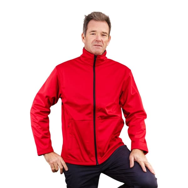 Result Core Mens Plain Soft Shell Jacket