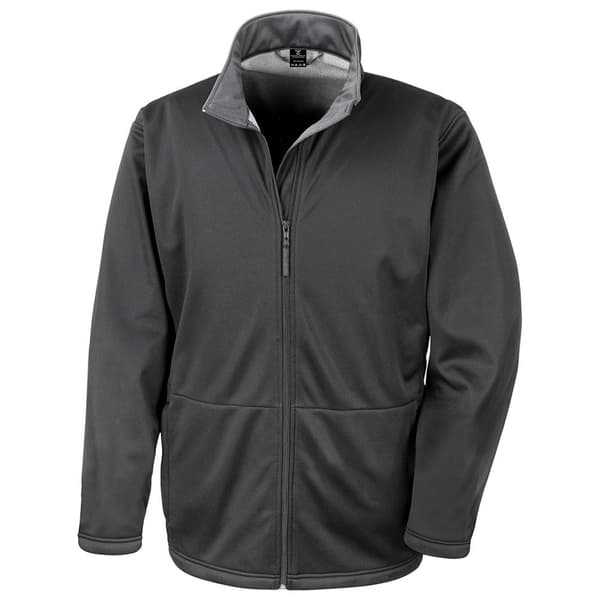 Result Core Mens Plain Soft Shell Jacket