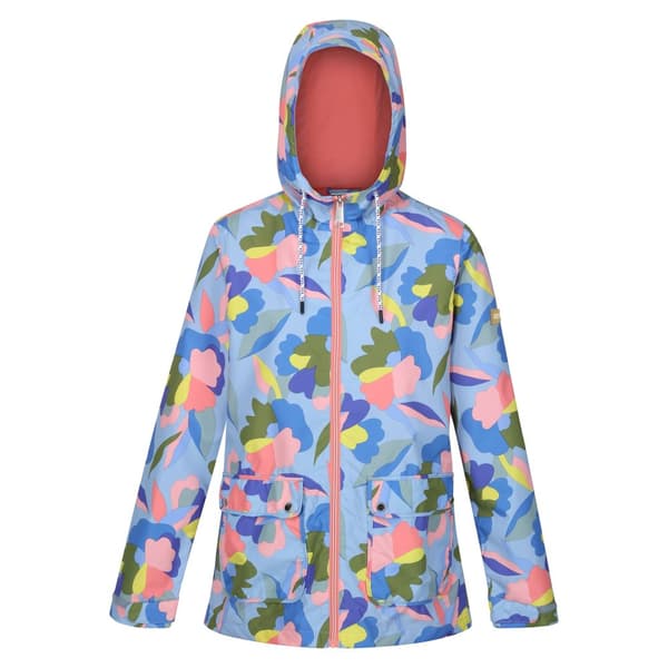Regatta Womens/Ladies Bayletta Abstract Floral Waterproof Jacket Multicoloured 16 UK