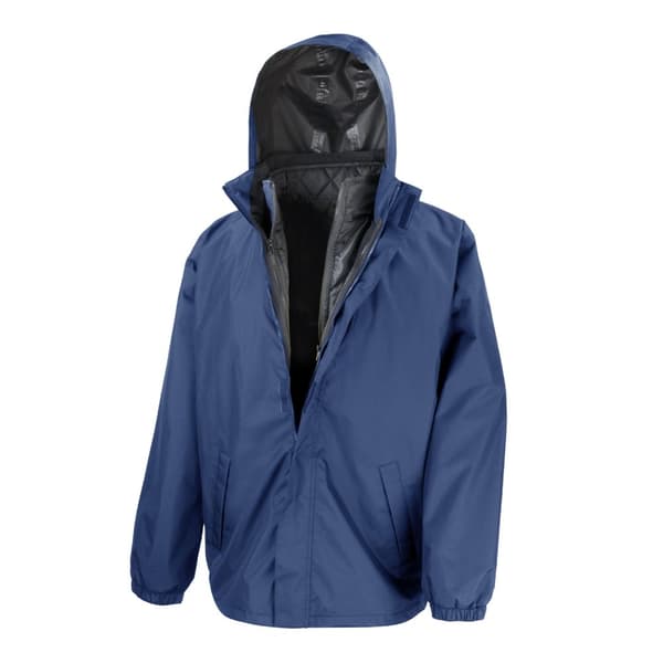 Result Core Mens 3 in 1 Waterproof Jacket