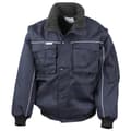 Miniatyrbillede 1 af 2: WORK-GUARD by Result Mens Heavy Duty Zip-off Sleeves Pilot Jacket