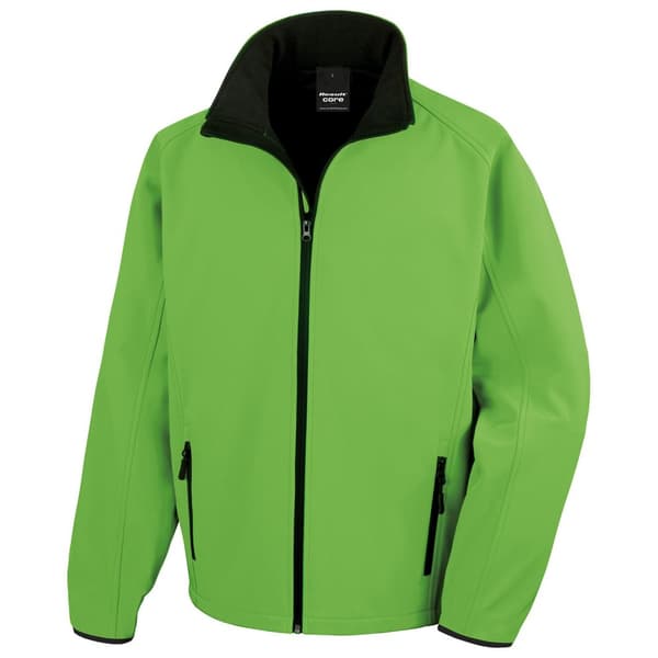 Result Core Mens Printable Soft Shell Jacket