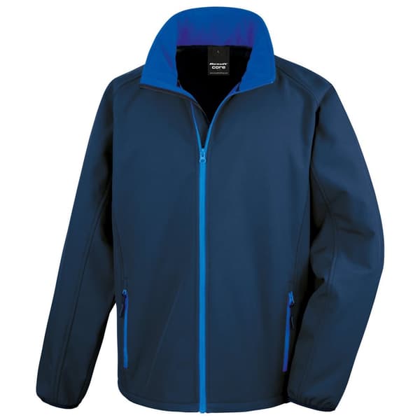 Result Core Mens Printable Soft Shell Jacket