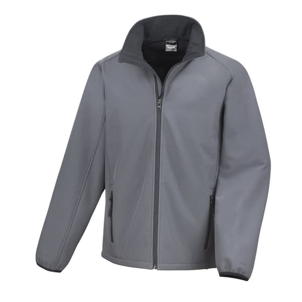 Result Core Mens Printable Soft Shell Jacket