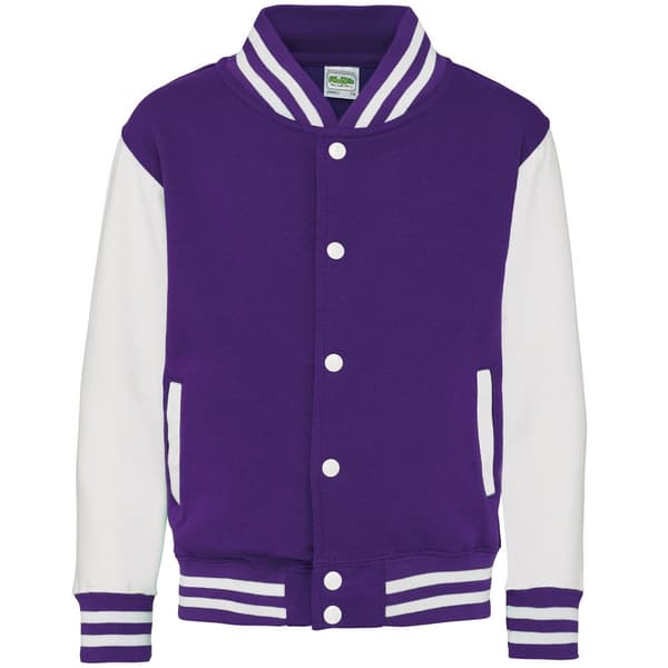 Awdis Childrens/Kids Varsity Jacket