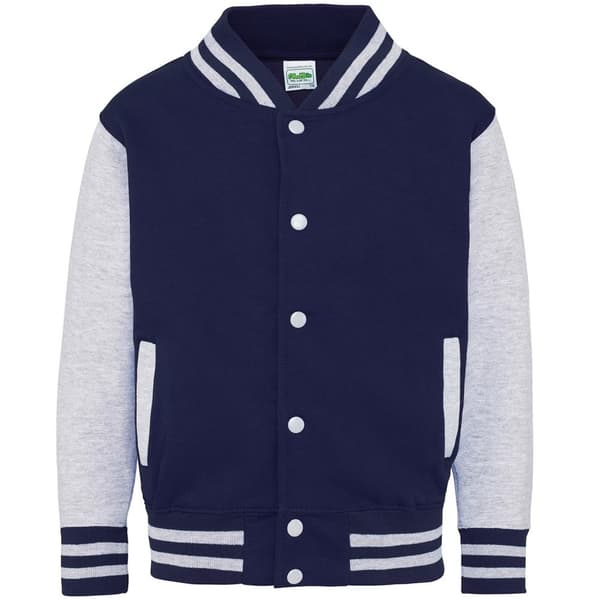 Awdis Childrens/Kids Varsity Jacket