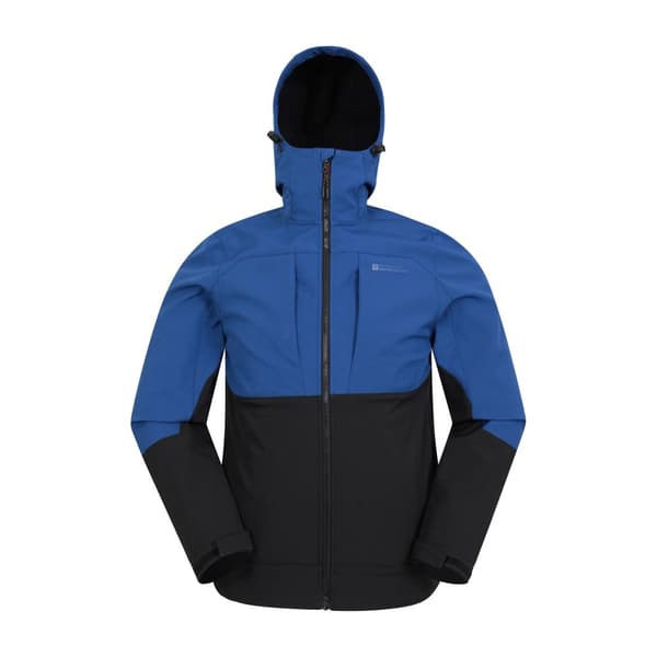 Mountain Warehouse Mens Elements Windproof Soft Shell Jacket