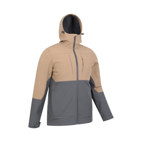 Mountain Warehouse Mens Elements Windproof Soft Shell Jacket
