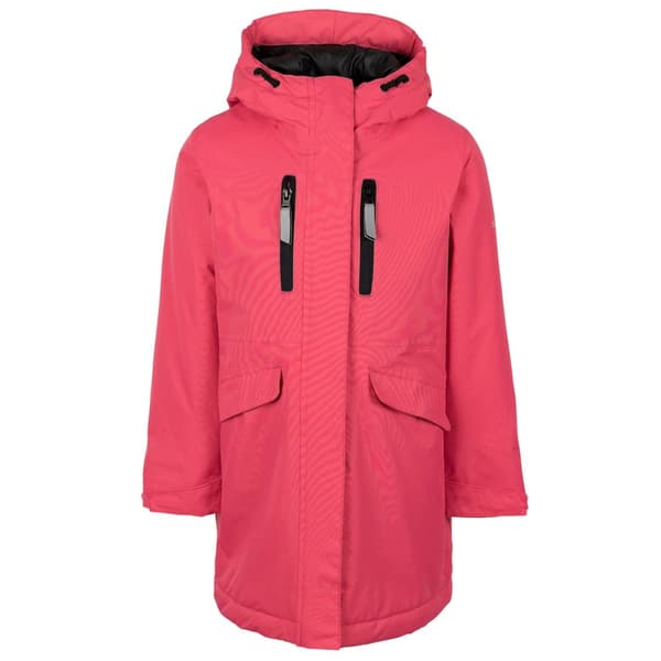Trespass Girls Roseview Raincoat Strawberry 5-6 Years