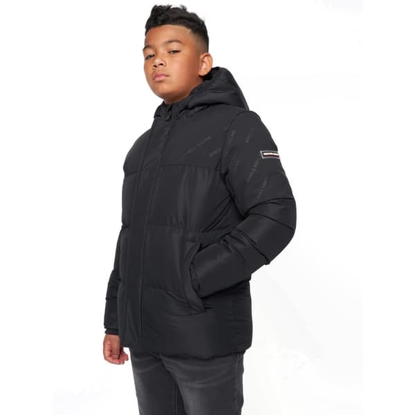 Kings Will Dream Boys Nate Puffer Jacket Jet Black 11-12 Years