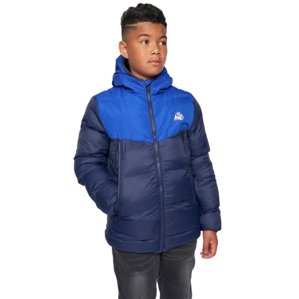 Kings Will Dream Boys Leyton Puffer Jacket Dark Navy 11-12 Years