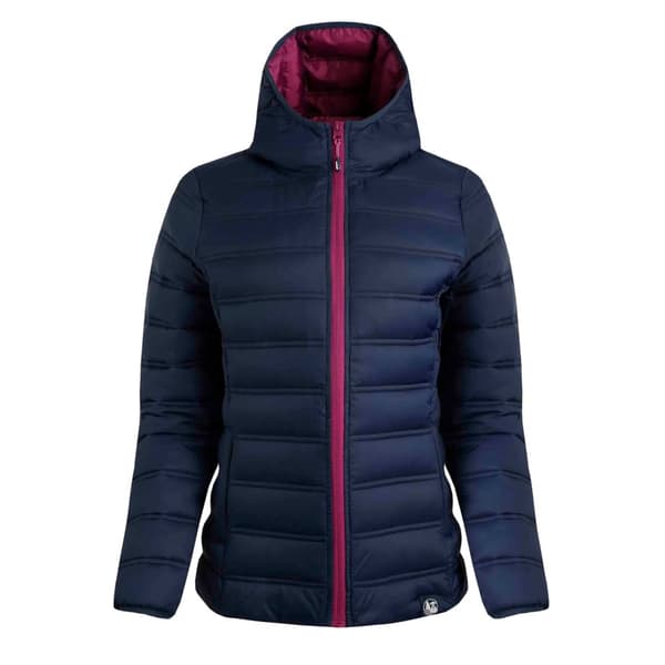 Weird Fish Womens/Ladies Eshka Lightweight Padded Jacket Navy 8 UK