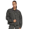 Miniatyrbillede 3 af 3: Urban Classics Womens/Ladies 80s Laser Check Oversized Denim Jackets