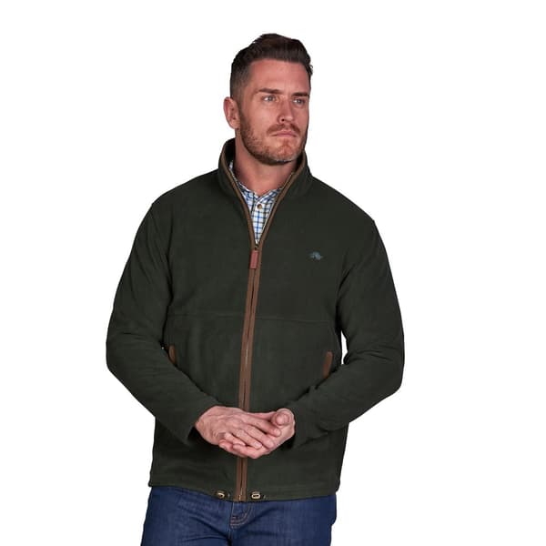 Raging Bull Mens Fleece Zip Front Jacket