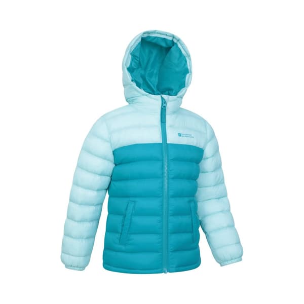 Mountain Warehouse Barn/Kids Seasons färgblock med vadderad jacka
