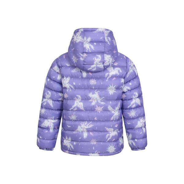 Mountain Warehouse Barn/Kids Seasons Enhörning Fuskpäls Fodrad Vadderad Jacka