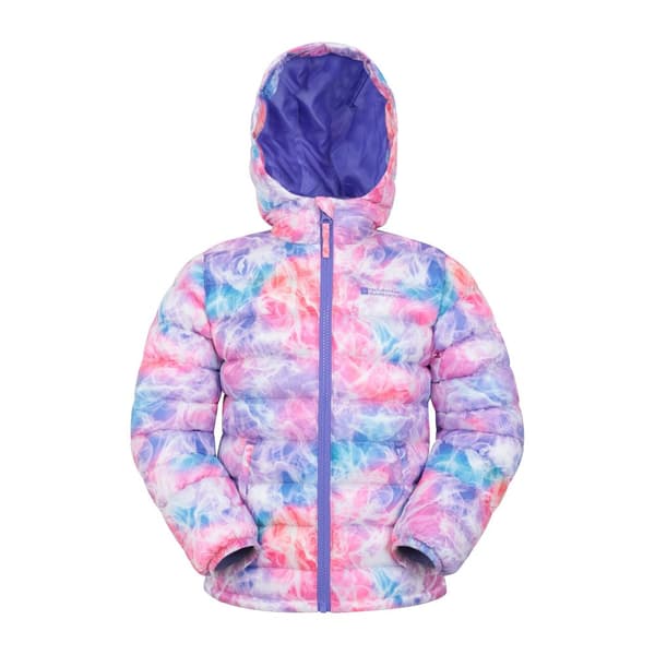 Mountain Warehouse Vadderad jacka för barn/ungdomar Seasons Tie Dye