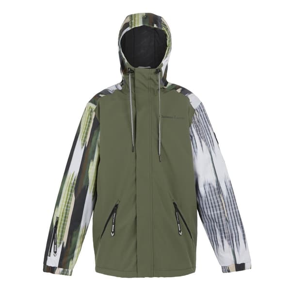 Regatta Mens Christian Lacroix Lunel Waterproof Padded Jacket Thyme Leaf S