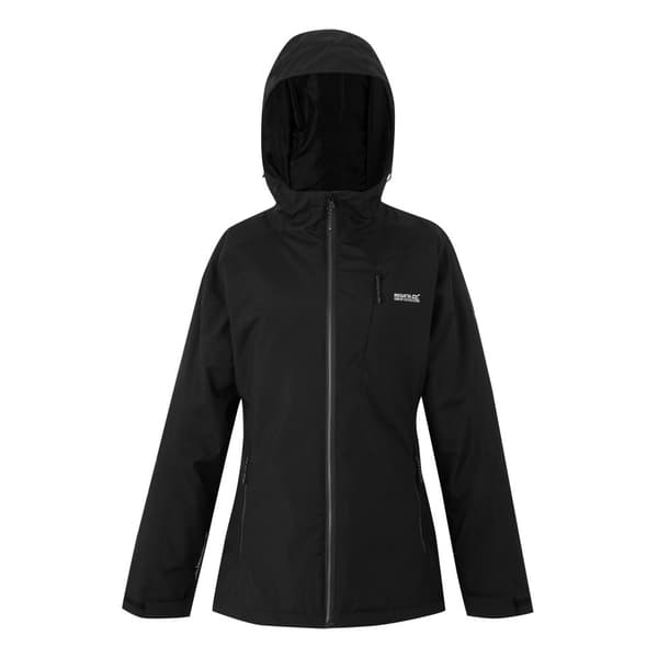 Regatta Womens/Ladies Highton IV Plain Stretch Padded Jacket Black 14 UK