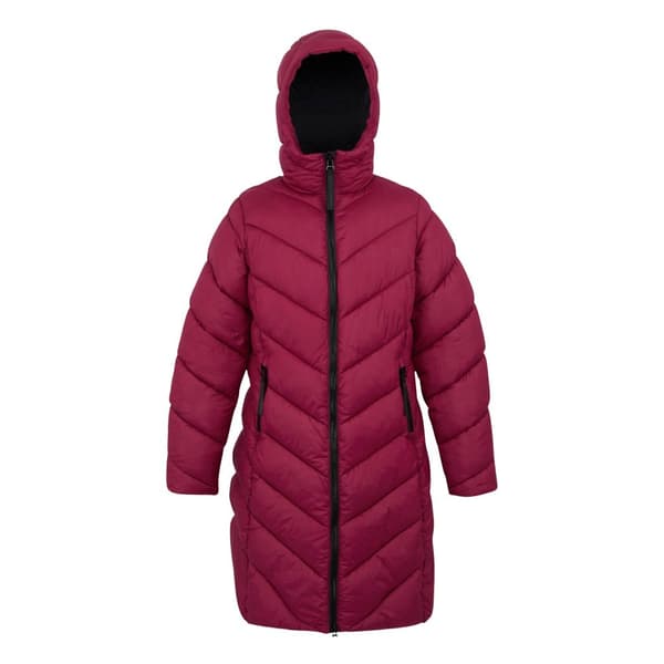Regatta Womens/Ladies Andia II Contrast Zip Jacket Rumba Red 20 UK