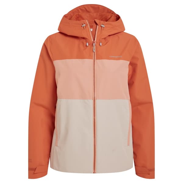 Craghoppers Womens/Ladies Kora Waterproof Jacket Spice/Clay/Fresh Beige 18 UK