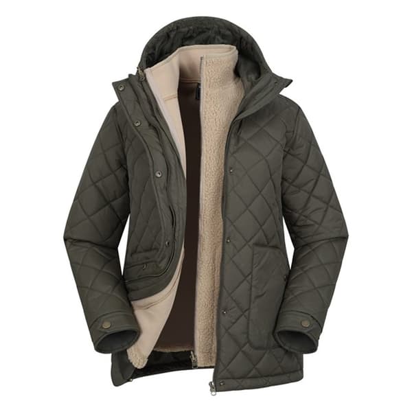 Mountain Warehouse Womens/Ladies Nebraskan Borg 3 in 1 Padded Jacket
