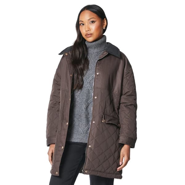 Principles Womens/Ladies Quilted Corduroy Collar Jacket