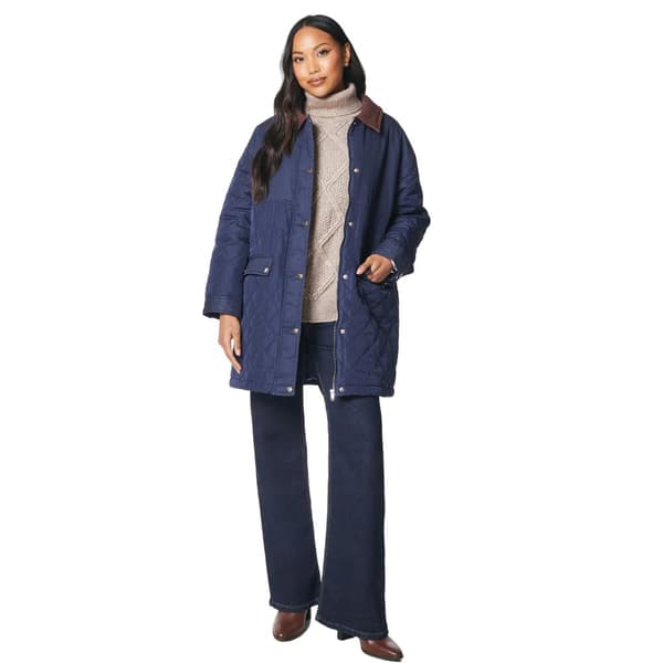 Principles Womens/Ladies Quilted Corduroy Collar Jacket