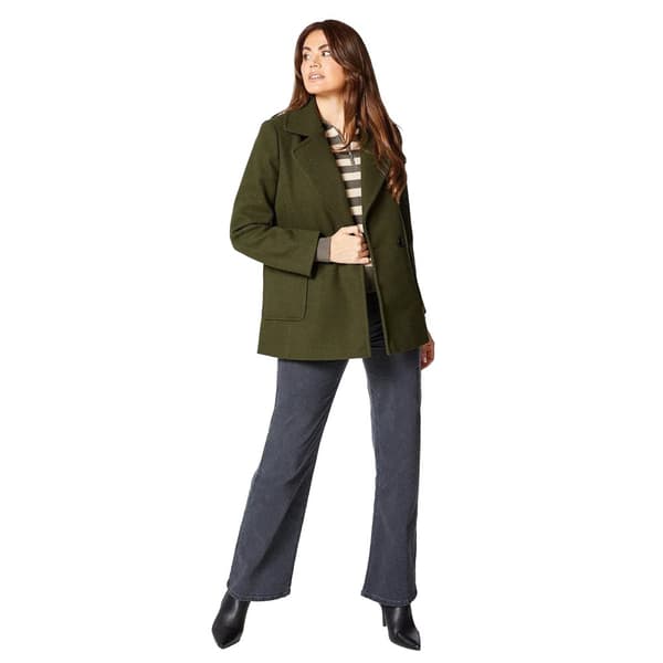 Principles Womens/Ladies Patch Pocket Petite Double Breasted Coat