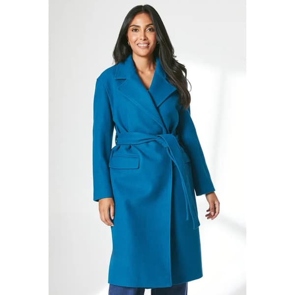 Principles Womens/Ladies Maxi Double-Breasted Petite Coat