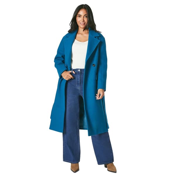 Principles Womens/Ladies Maxi Double-Breasted Petite Coat