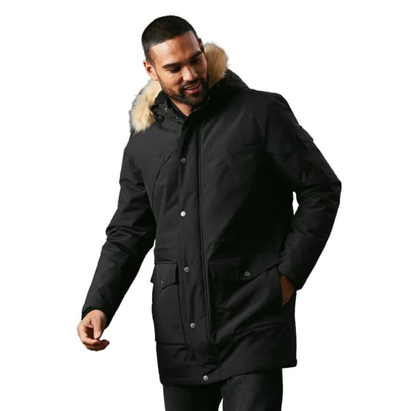 Maine Mens Hooded 4 Pockets Parka
