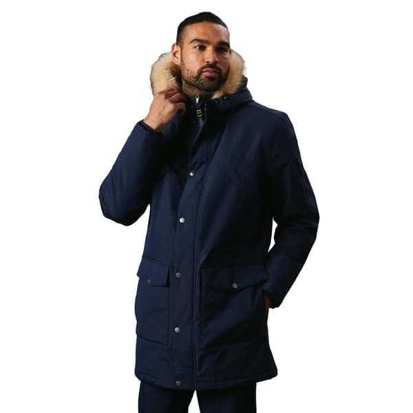 Maine Mens Hooded 4 Pockets Parka