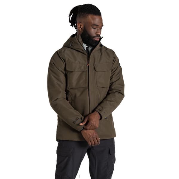Craghoppers Mens Arche CO2 Renu Technology Waterproof Jacket